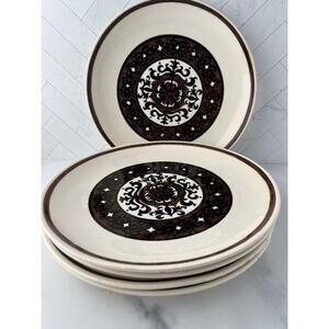 Vintage MCM Royal-Ironstone by ROYAL CHINA 10" Dinner Plate Set of 5